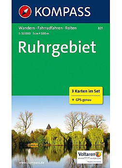 Ruhrgebiet (sada 3 mapy)  821