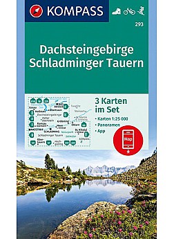 Dachsteingruppe, Schladminger Tauern (sada 3 map )  293