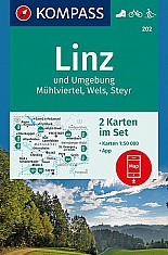 Linz und Umgebung, Mühlviertel (sada 2 mapy) 202