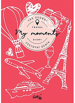 Cestovní deník My Moments / červený
