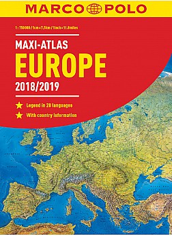 Europe 2018/19 maxi atlas
