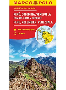 Peru, Kolumbie, Venezuela, Ecuador