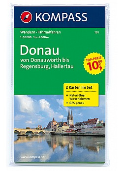 Donau, von Donauwörth bis Regensburg (sada 2 mapy)  161
