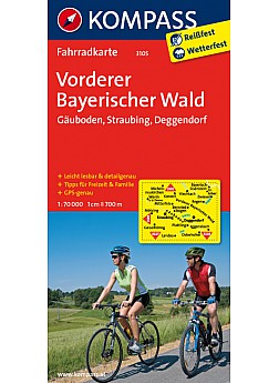 Bayerischer Wald, Vorderer, Gäuboden, Straubing, Deggendorf  3105