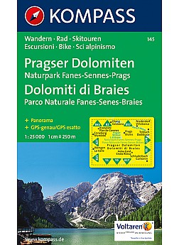 Pragser Dolomiten/Dolomiti di Braies, D/I  145