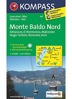 Monte Baldo Nord, Altopiano di Brentonico, Malcesine, Nago  691