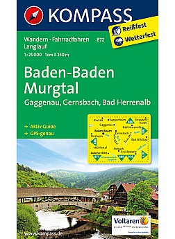 Baden-Baden, Murgtal, Gaggenau, Gernsbach, Bad Herrenalb  872