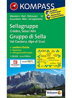 Sellagruppe, Gröden, Seiser Alm/Gruppo di Sella, Val Gardena, Alpe di Siusi, D/I