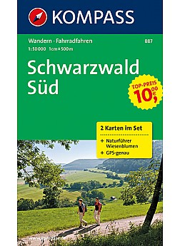 Schwarzwald Süd (sada 2 mapy)  887