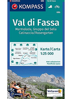 Val di Fassa, Marmolada, Grupo di Senta 686