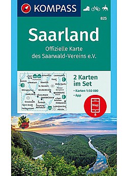 Saarland (sada 2 mapy)  825