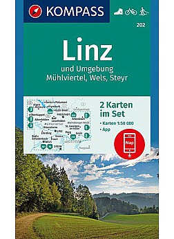 Linz und Umgebung, Mühlviertel (sada 2 mapy) 202