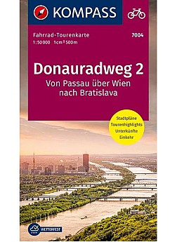 Donauradweg 2, Von Passau über Wien nach Bratislava