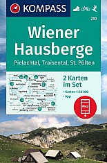 Wiener Hausberge, Pielachtal, Traisental (sada 2 map)  210