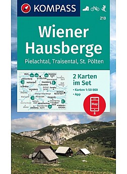 Wiener Hausberge, Pielachtal, Traisental (sada 2 map)  210