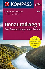 Donauradweg 1, von Donaueschingen nach Passau  7009